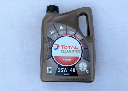 motorový olej Total Quartz 15W40 5l